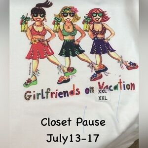Closet Pause. January 21-24.